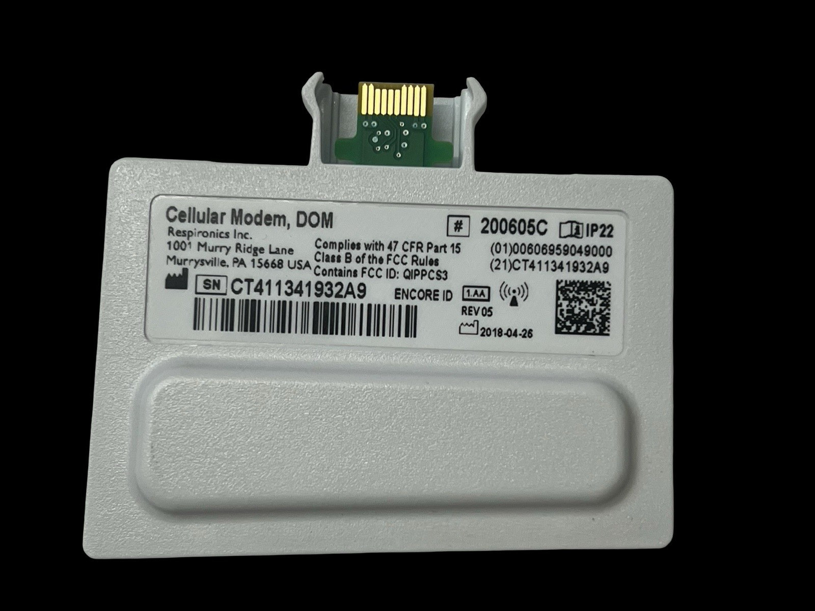Philips Respironics Modem DreamStation Cellular 200605C