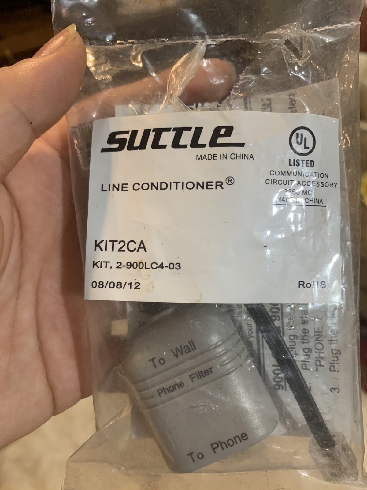 2 Pack Suttle KIT2CA Line Filter / Conditioners 900LCCS 900LCCS-2F Circuit Phone