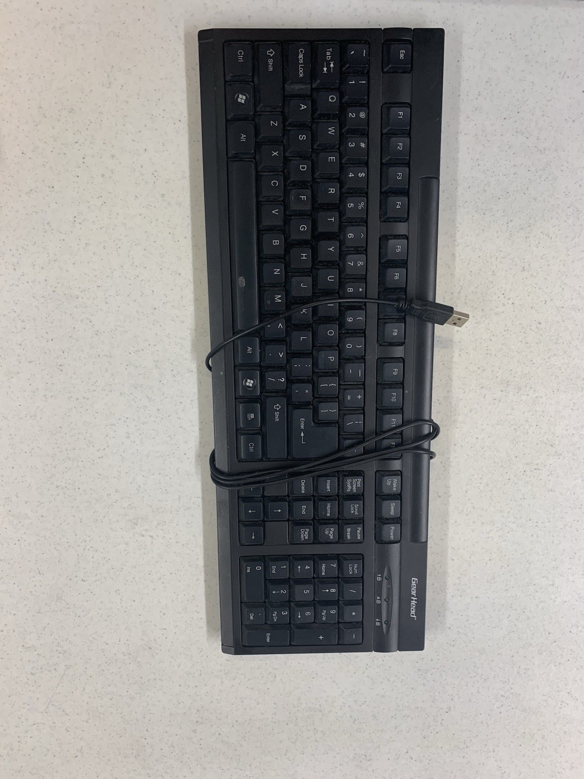 Gear Head KB2500U Wired Keyboard