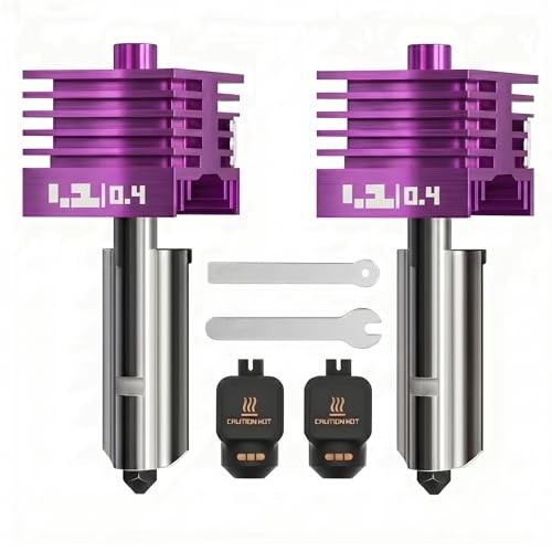 2 PCS 0.4MM Hotend Kit for P2S H2D H2C H2S X2D A1 A2L A1MINI