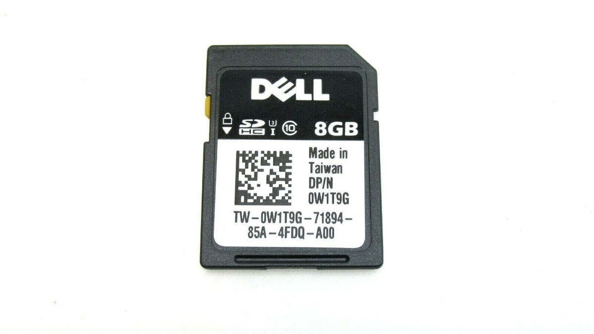 SD Card Module Dell W1T9G 8GB iDRAC VFlash Class 10 SD Card Module -13 Gen -