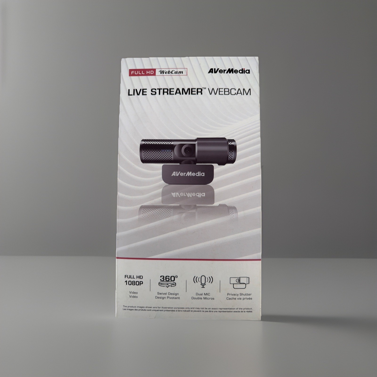 AVerMedia PW313 Live Streamer CAM 313 Full HD 1080p USB Webcam Open Box