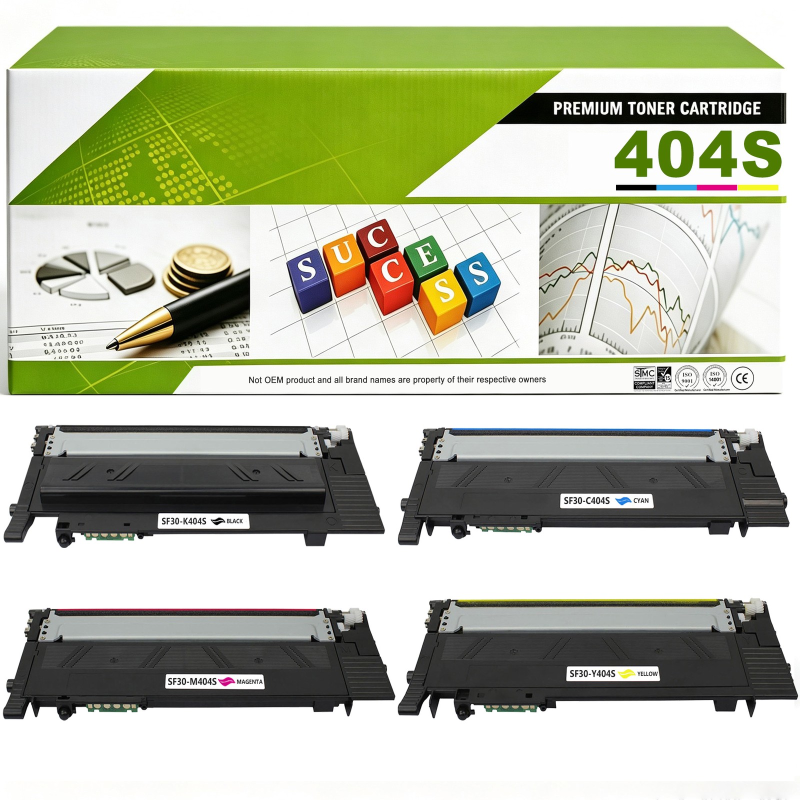 CLT-404S Toner Compatible for Samsung C480 C430W SL-C430W SL C480FW SL-C480FN