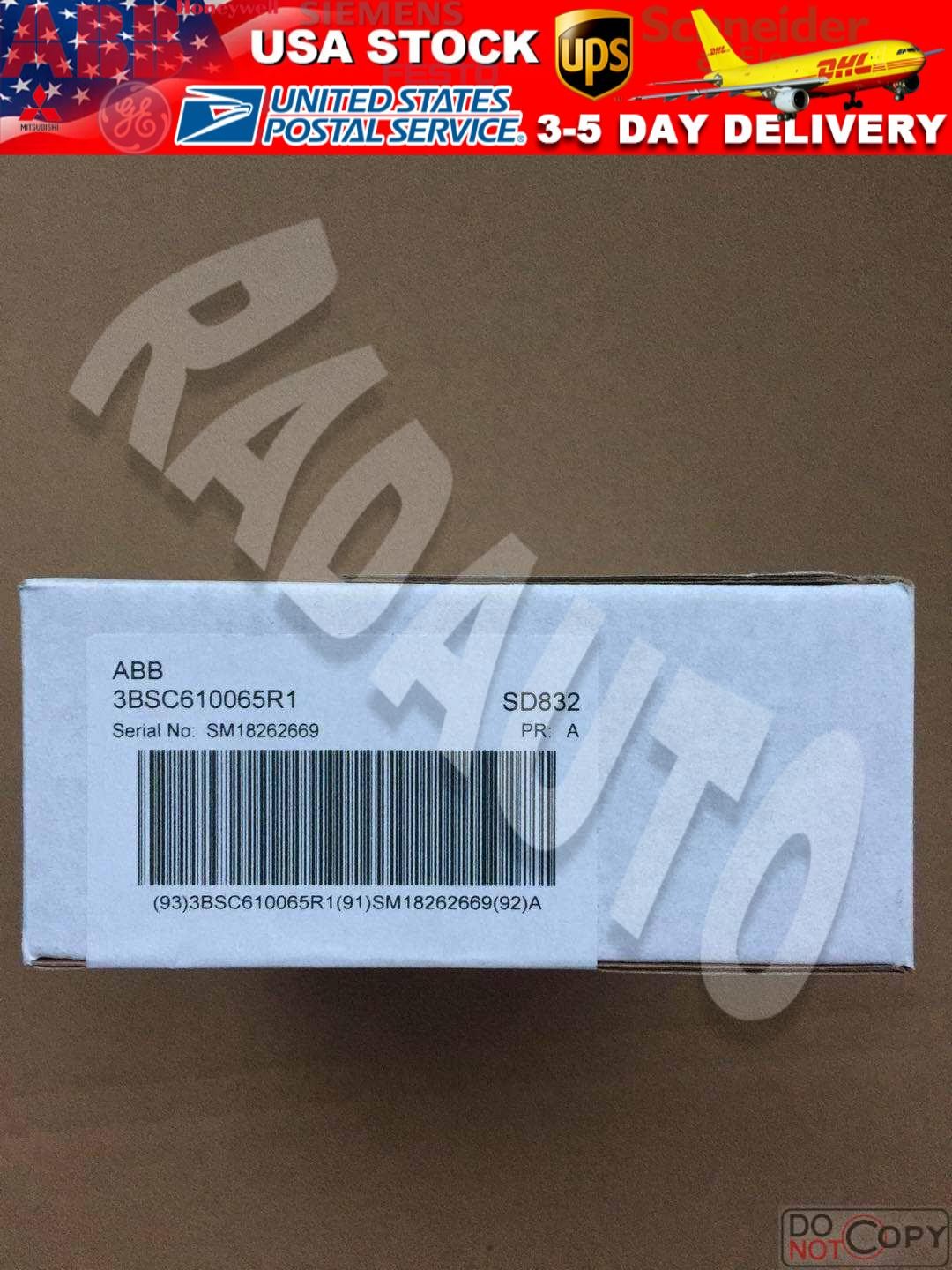 1PCS NEW 3BSC610065R1 (by DHL or Fedex) US Free TAX