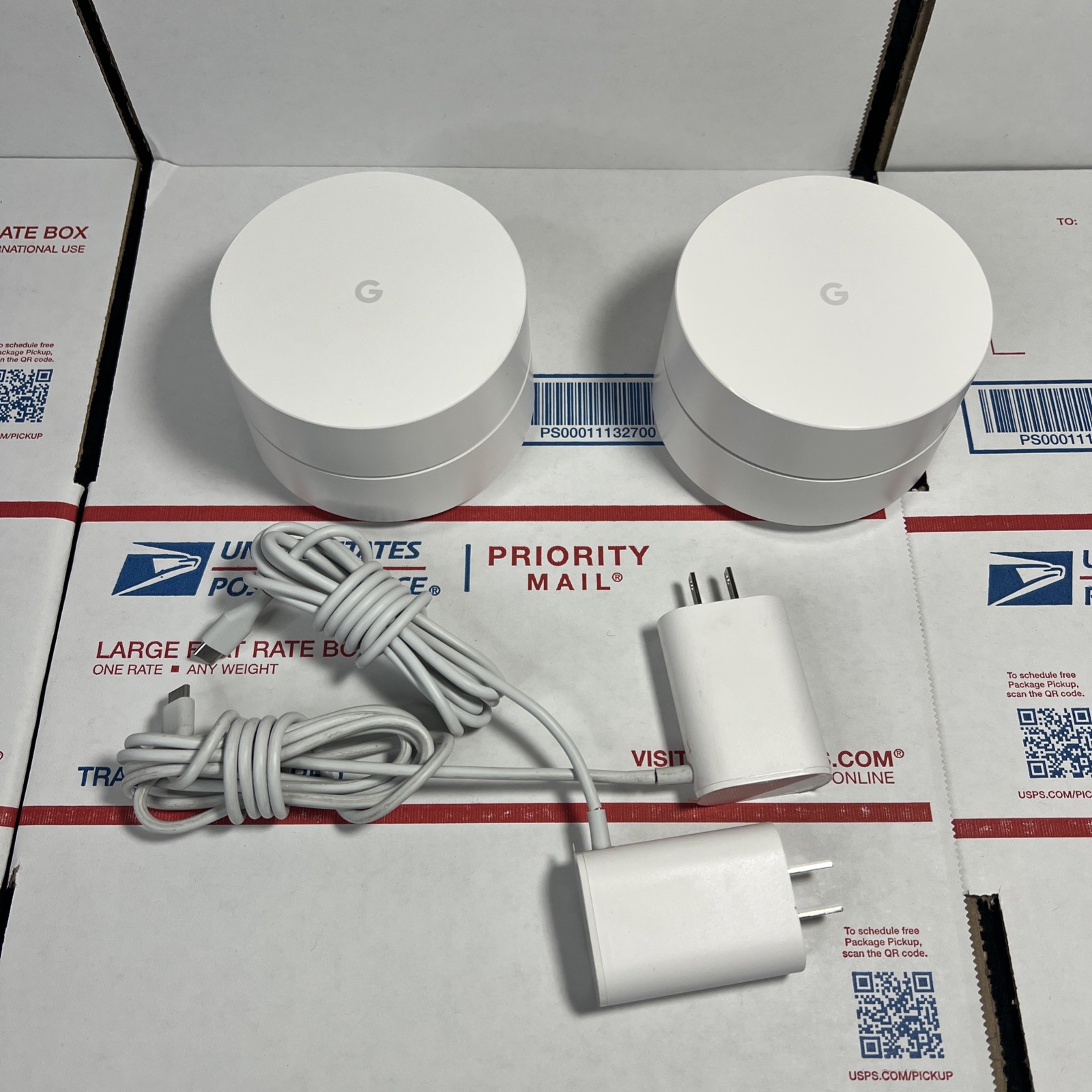2X Google WIFI Access Point Router NLS-1304-25 WIFI Google Mesh - SAME DAY SHIP