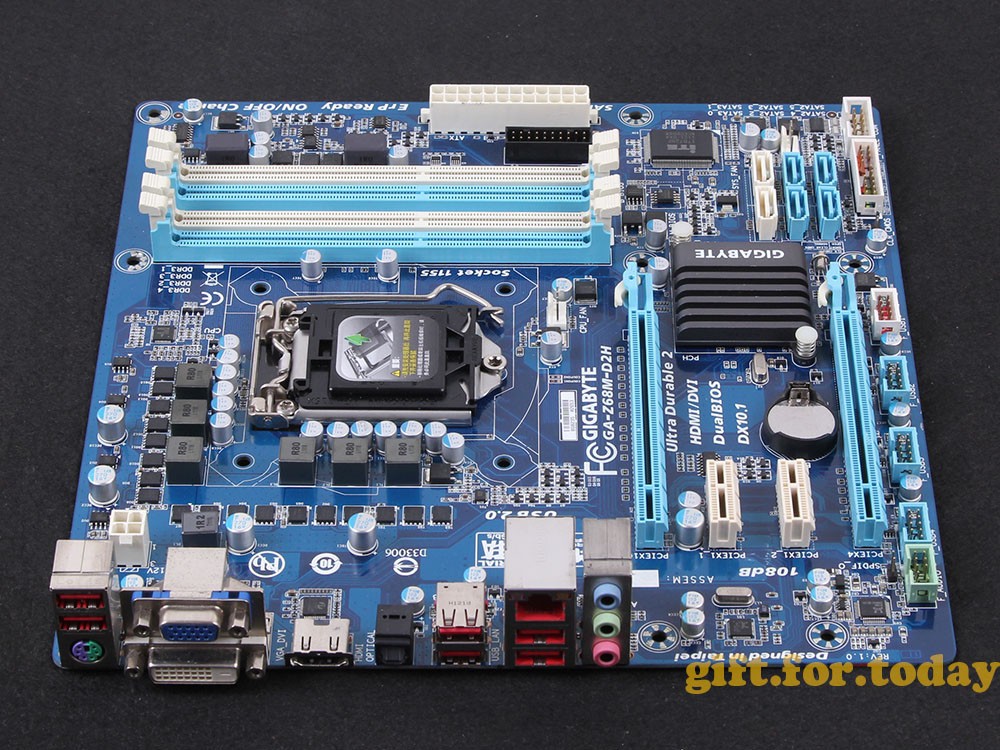 Original Gigabyte GA-Z68M-D2H Intel Z68 Motherboard LGA 1155 DDR3