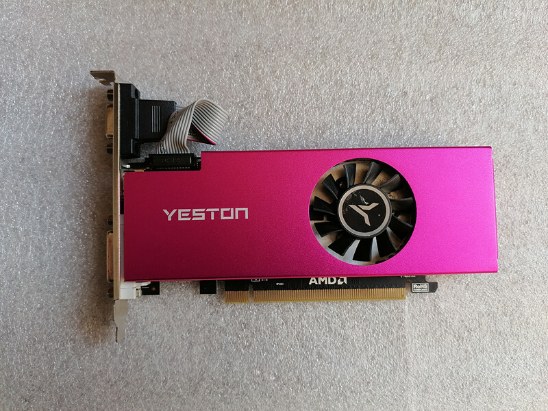 YESTON AMD Radeon RX550 4GB 640SP GDDR5 PCI-E Graphics Video Card VGA DVI HDMI