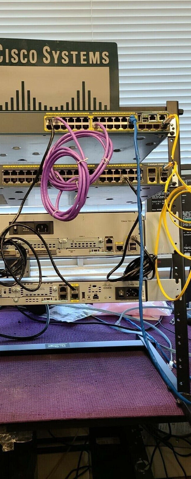 Advance Cisco CCNA CCNP Lab KIT New Series Routers Fiber Optics cable/SFP ##