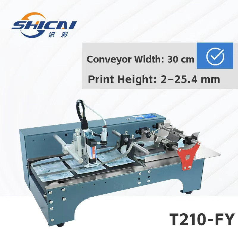 Integrated Auto Paging Inkjet Coder for Bag Card Carton Date Batch QR