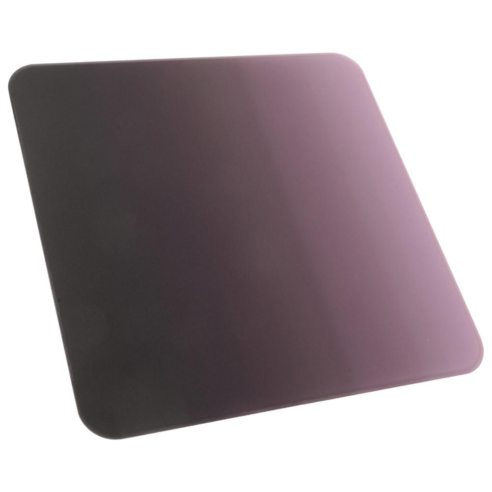 2pcs Glass Gaming Mousepad, 9.8x9.8"Computer Mousepad Mat, Red