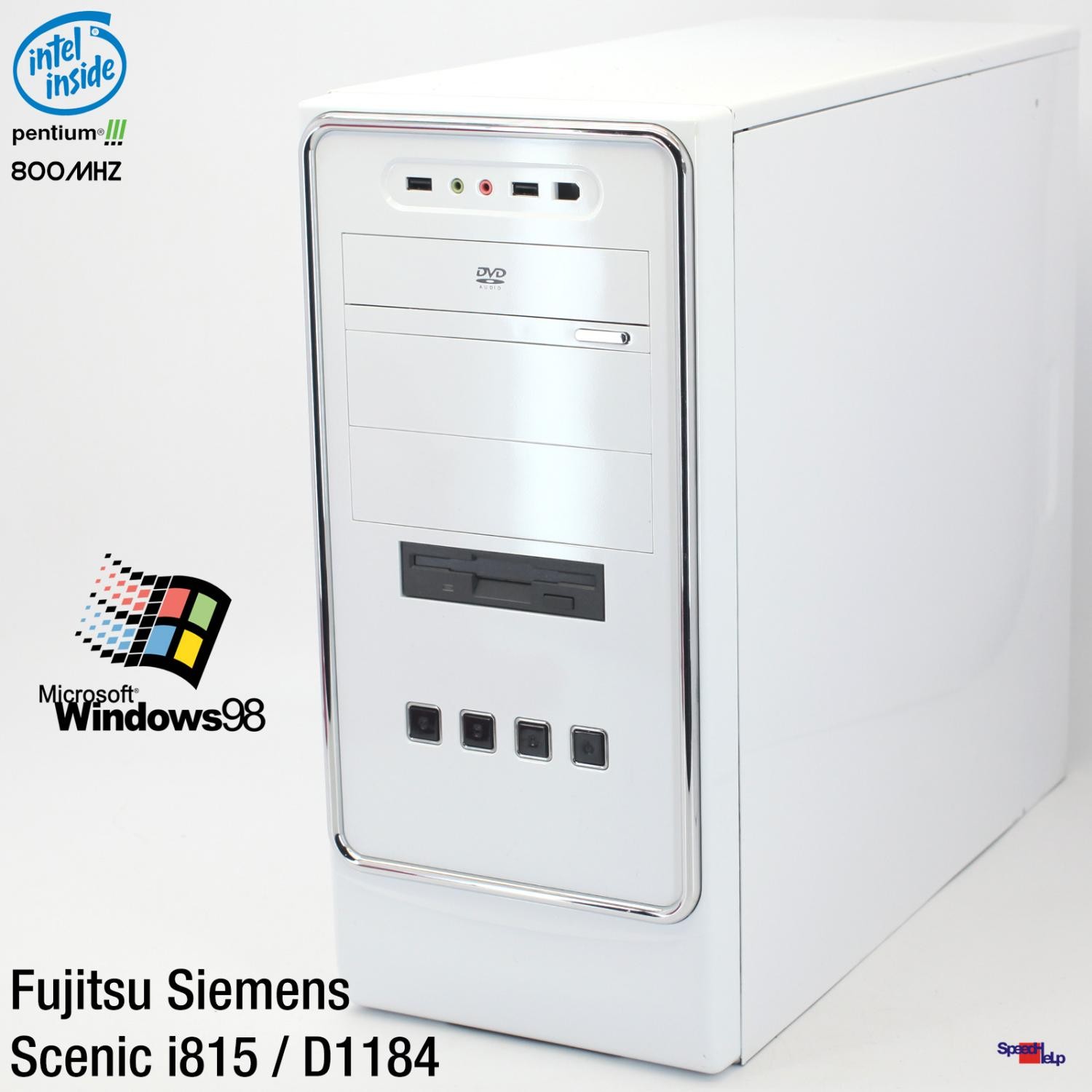 FSC FUJITSU SIEMENS SCENIC XB-1184 Computer PC RS-232 Parallel D1184 Pentium 800