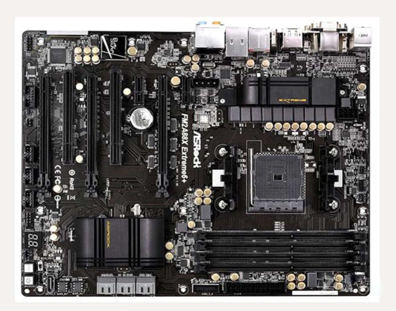 For ASRock FM2A88X Extreme 6+ Socket FM2 FM2+ DDR3 AMD A88X Desktop Motherboard