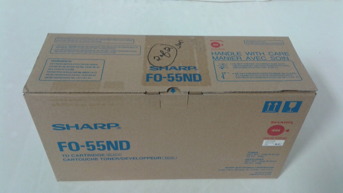 Sharp FO-55ND Toner Black for Sharp FO-2080