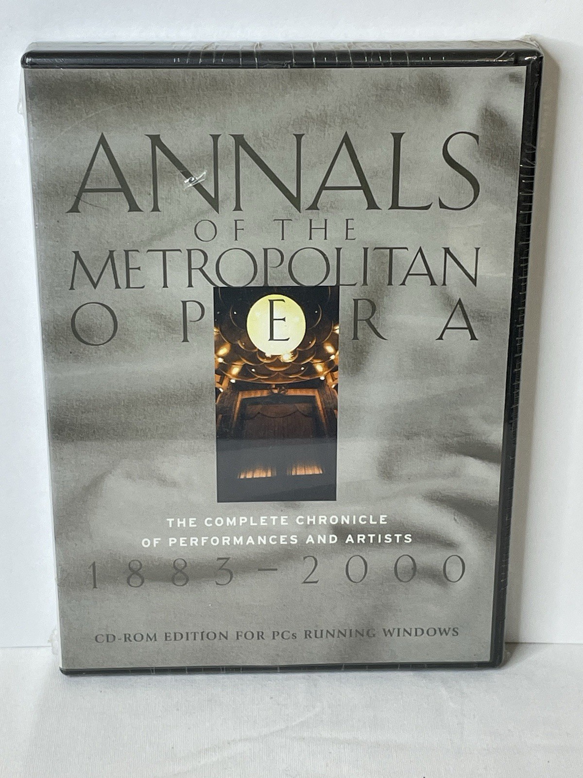 Annals Of The Metropolitan Opera Complete Chronicle CD-rom PC 1883-2000 New