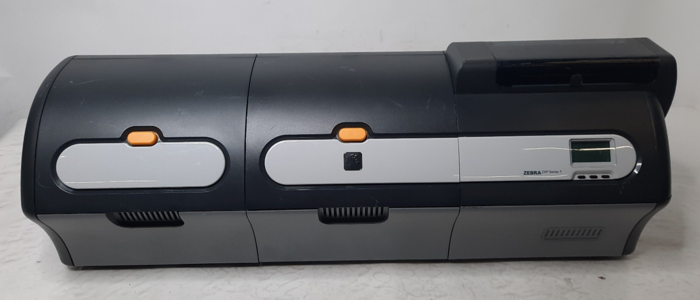 Zebra ZXP Series 7 Dual Sided ID Card Printer w/ Laminator P1028829