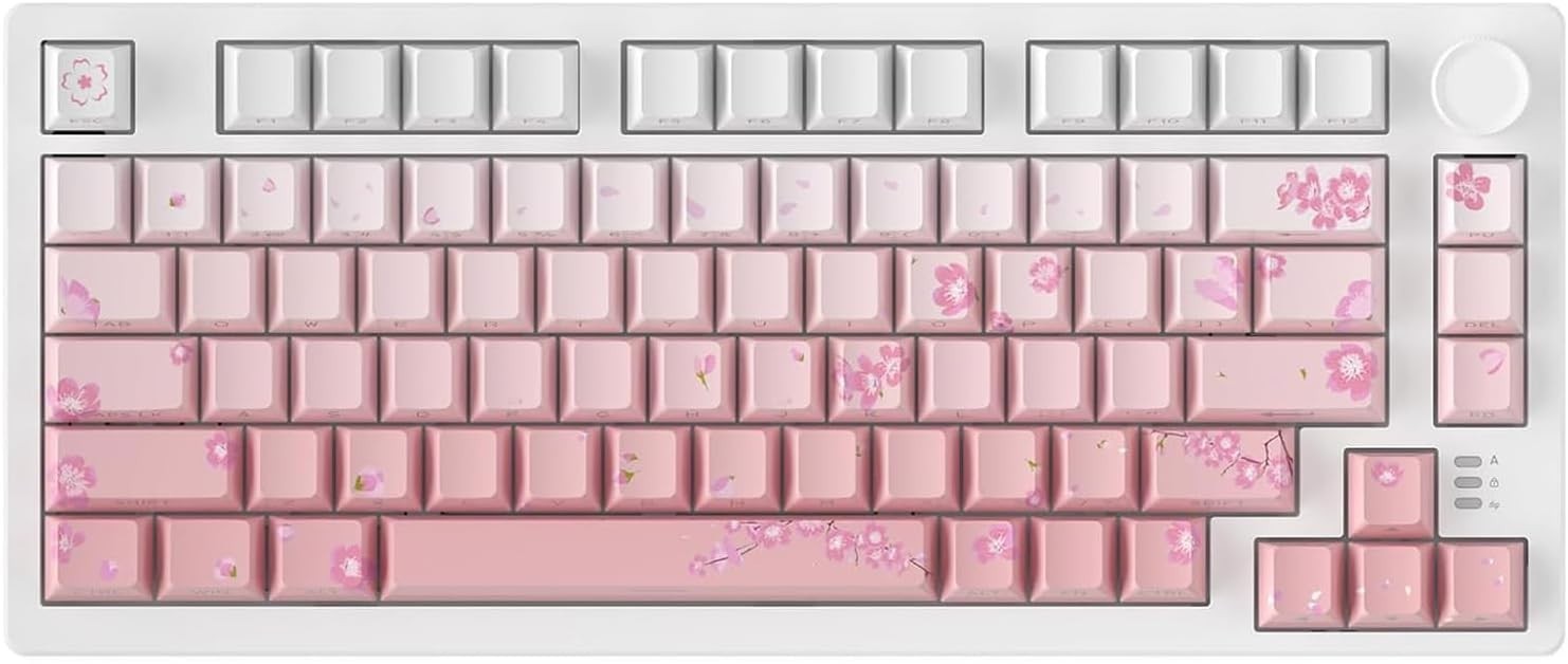 EK75PRO 75% Wireless Mechanical Gaming Keyboard With Knob
