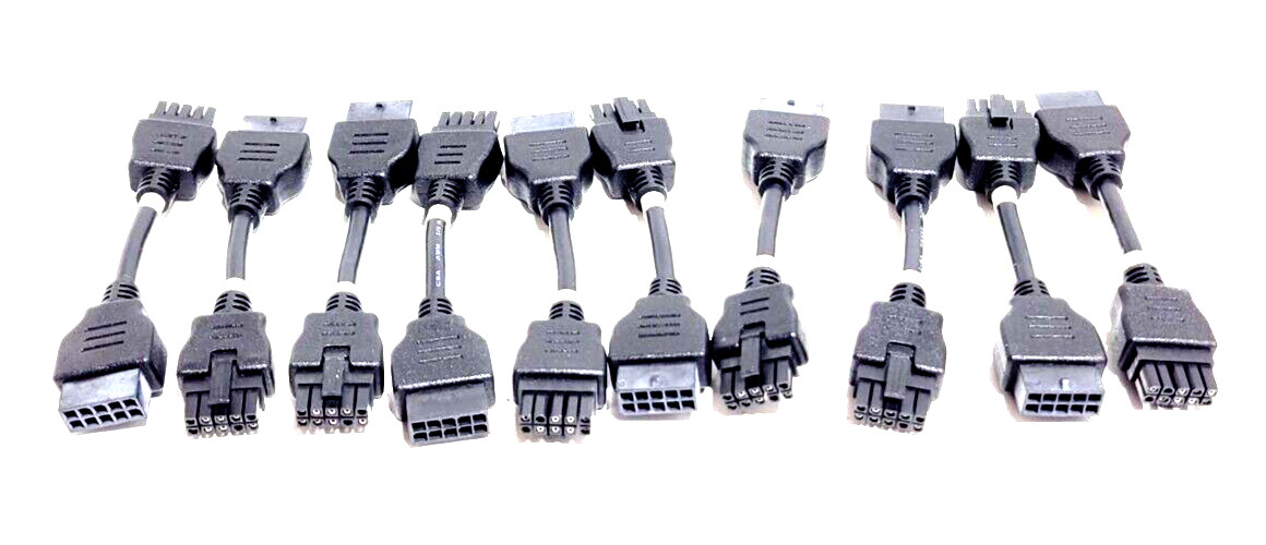 PIN TO 10 PIN 2 ROW MINI CABLE CONNECTOR COMPUTER USE-LOT OF 10 -  NEW
