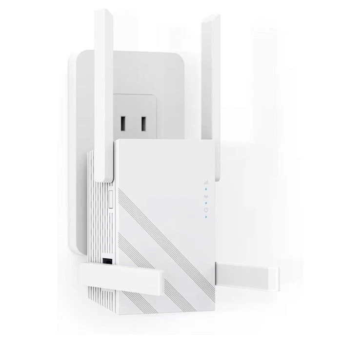 2025 1.2Gbps WiFi Extender Signal Booster, Up to 12880 sq. ft, Dual Band 5GHz/2.