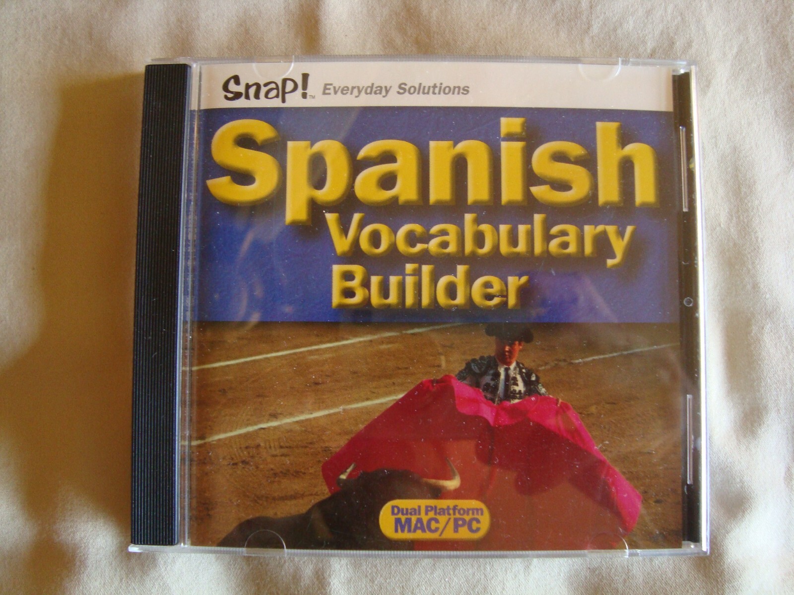 SNAP Spanish Vocabulary Builder (Jewel Case) Windows / MAC Language Learning 