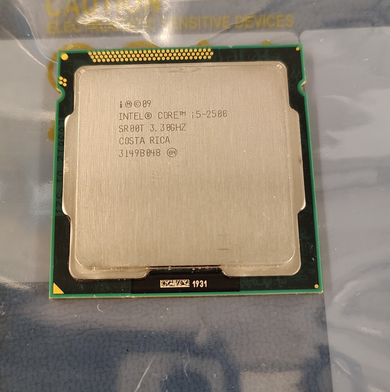 Intel 15-2500 3.3GHZ 4 core CPU 