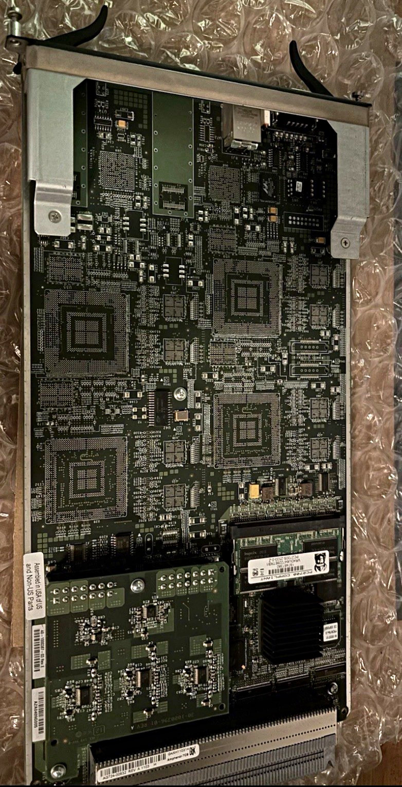 BrocadeEnterprise Router SX-FIZMR-PREM 800/SX1600 Management module Fully Tested