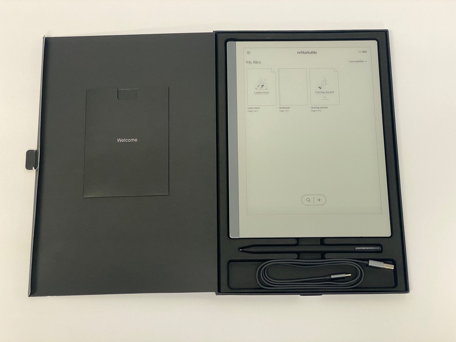 reMarkable 2 Digital Paper Tablet with Marker Plus Stylus - Focused Note Taking