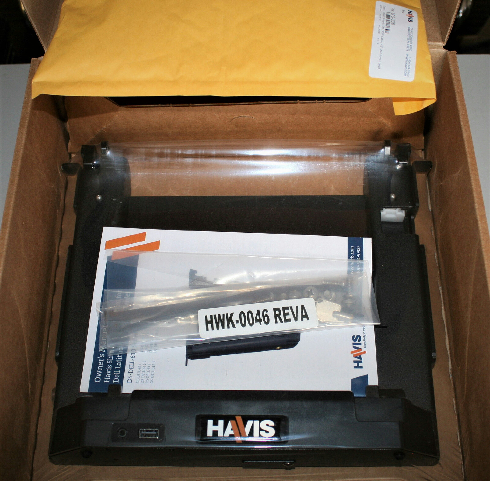 HAVIS mobile Docking Station for Dell Latitude 12 Rugged Tablet PS DS-DELL-612-2