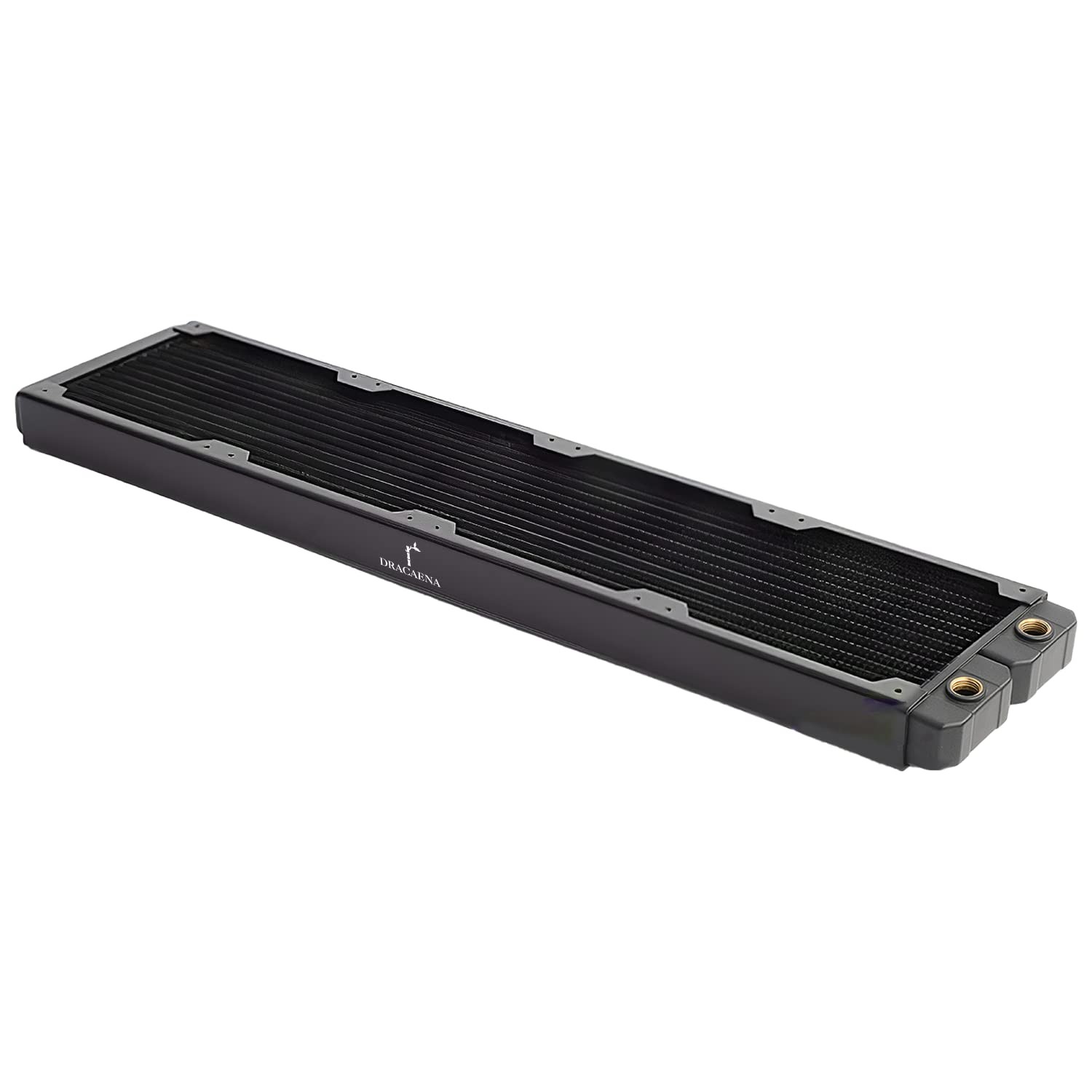 Dracaena.io 480mm Copper PC Radiator Custom Water Cooling Loop 28mm Thick