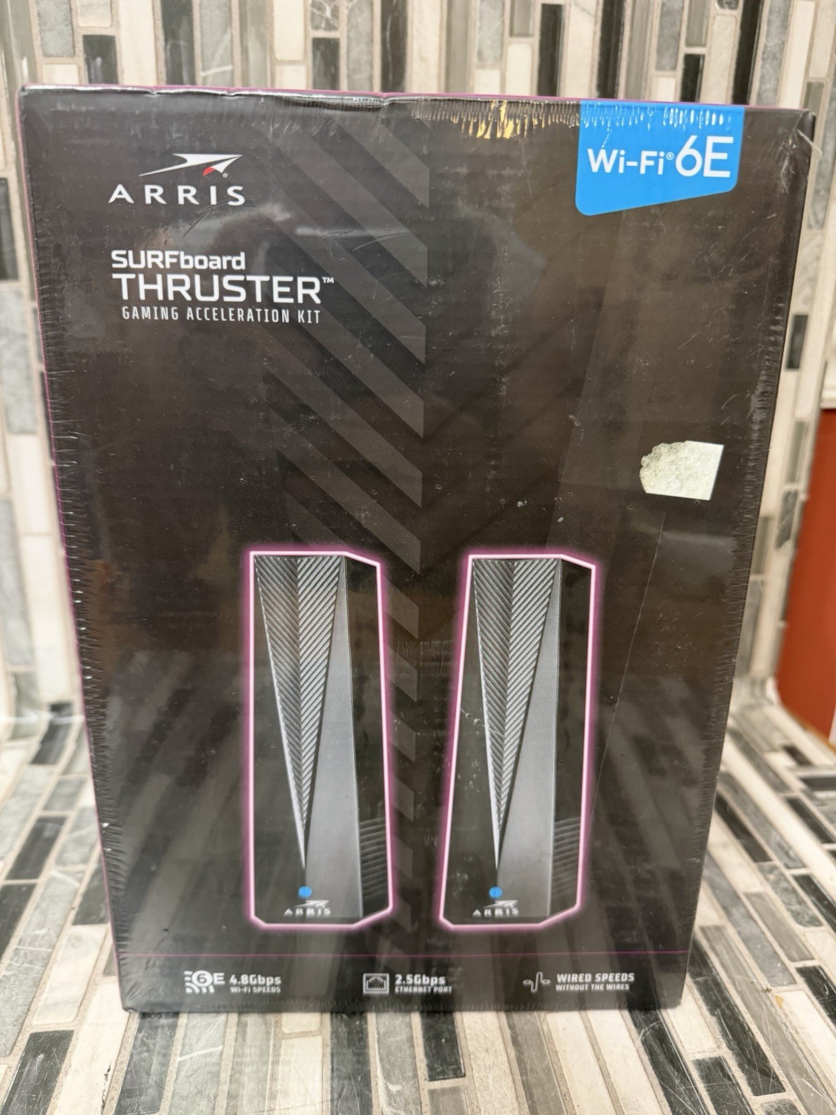 Arris W6B Surfboard Thruster Gaming Acceleration Kit