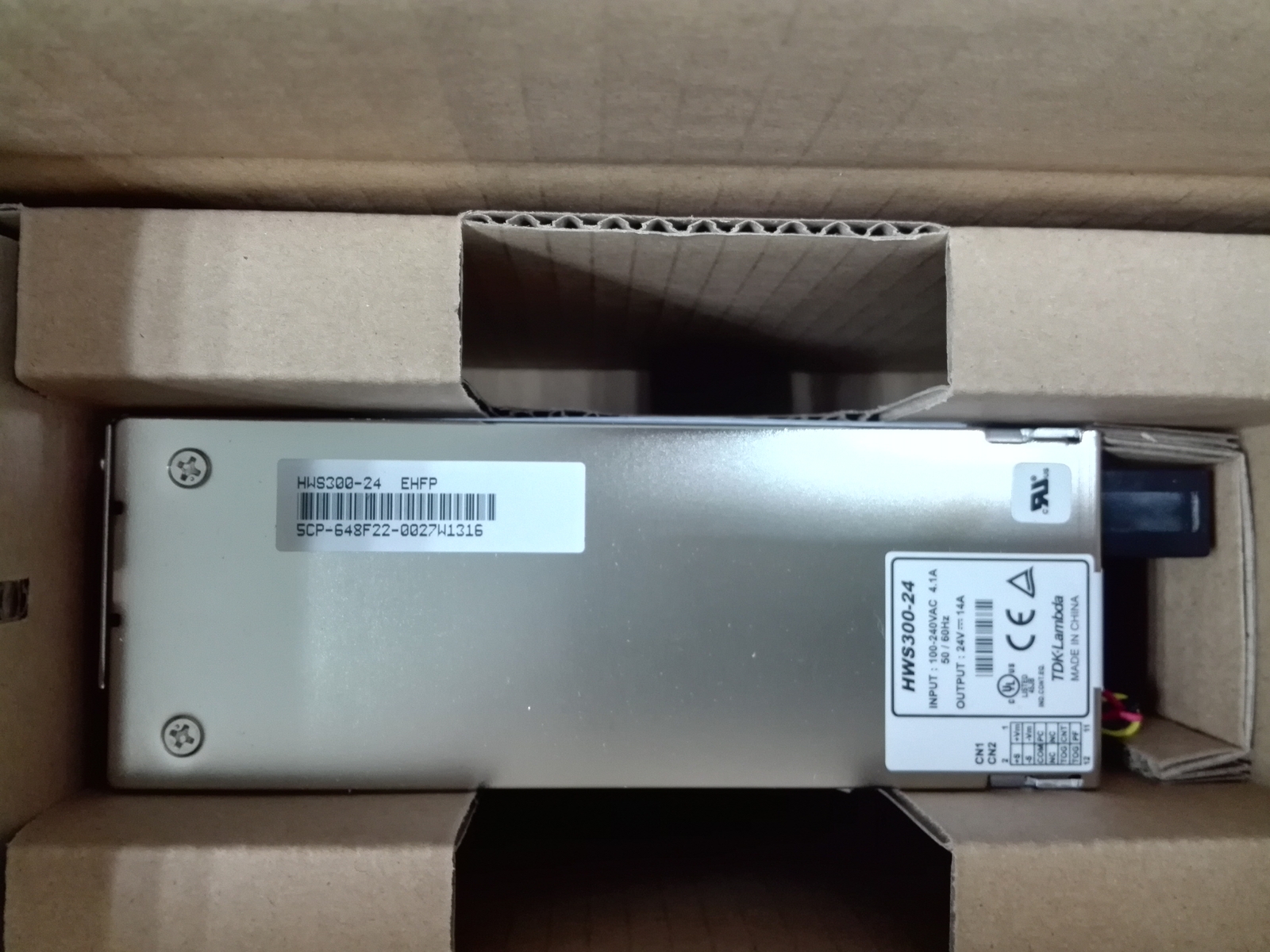 1pcs TDK-LAMBDA HWS300-24 Power Supply