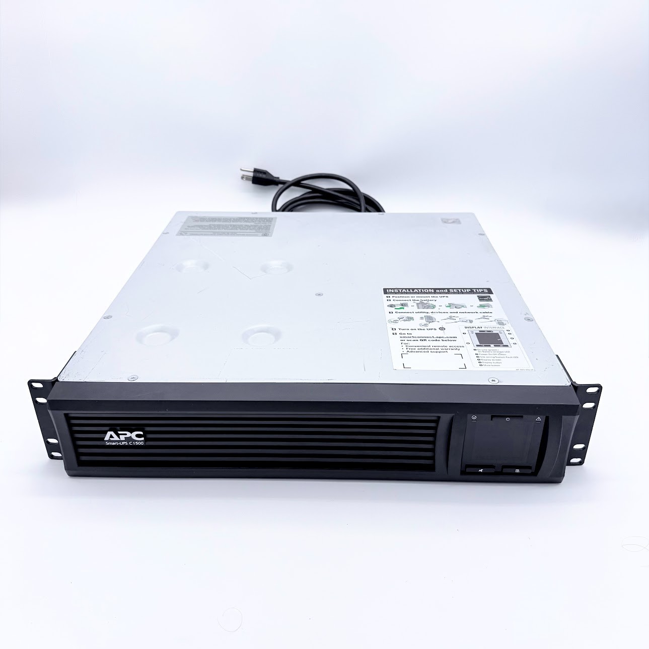 APC SMC1500-2UC Smart Connect UPS - Tested Works No Batteries or Carriage