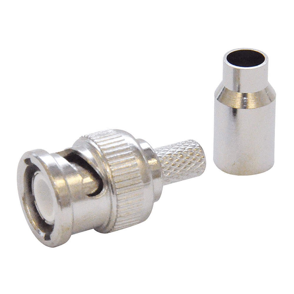 DOLPHIN COMPONENTS CORP DC-MC78-2 Cable Coupler,BNC/Male,RG59 Coax,PK10 12H873