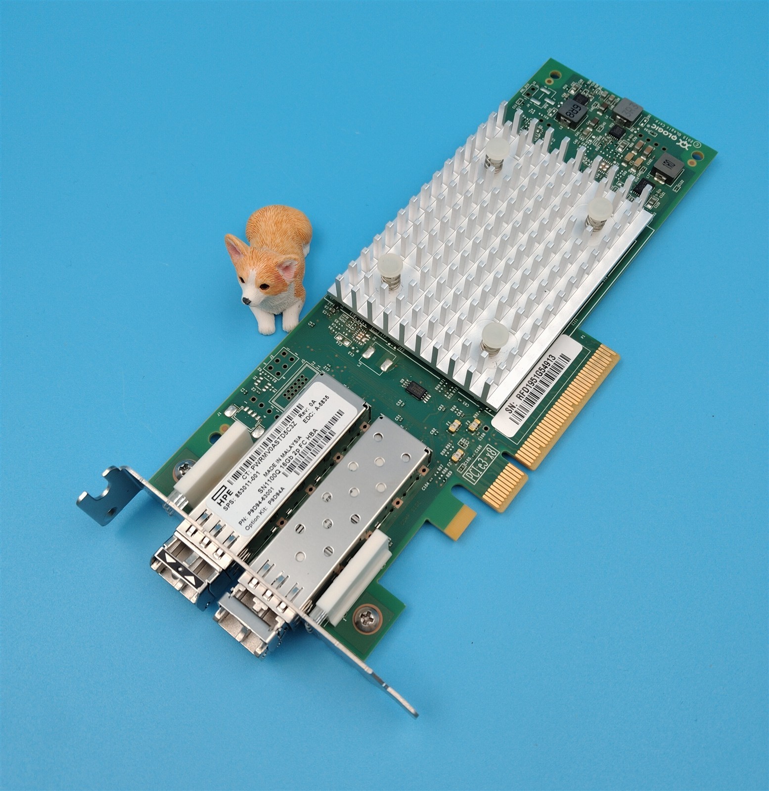 P9D94-63001 HPE QLE2692-HP 16GBS 2 PORTS FC HBA 853011-001 SN1100Q LOW BRACKET