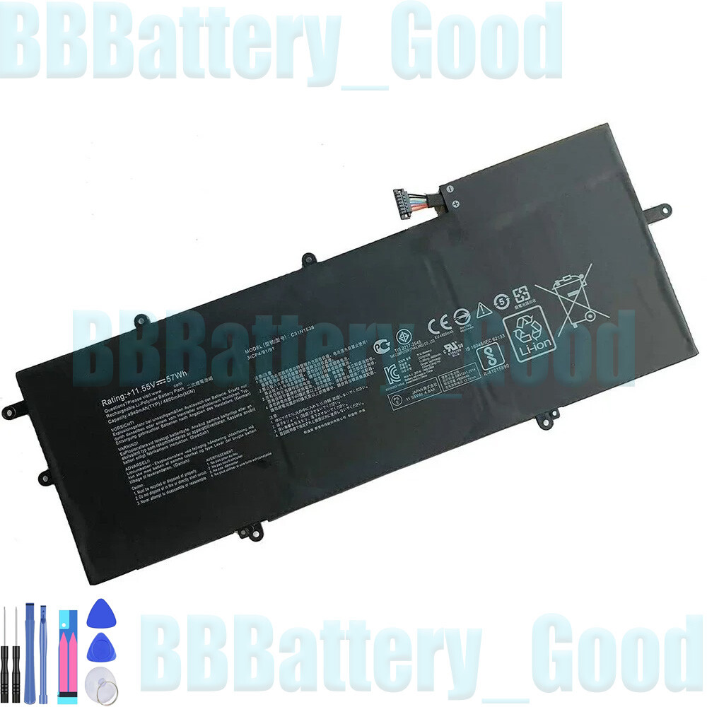 C31N1538 Battery For ASUS ZenBook Flip Q324UA UX360UA C31PQ9H Series 11.55V 57Wh