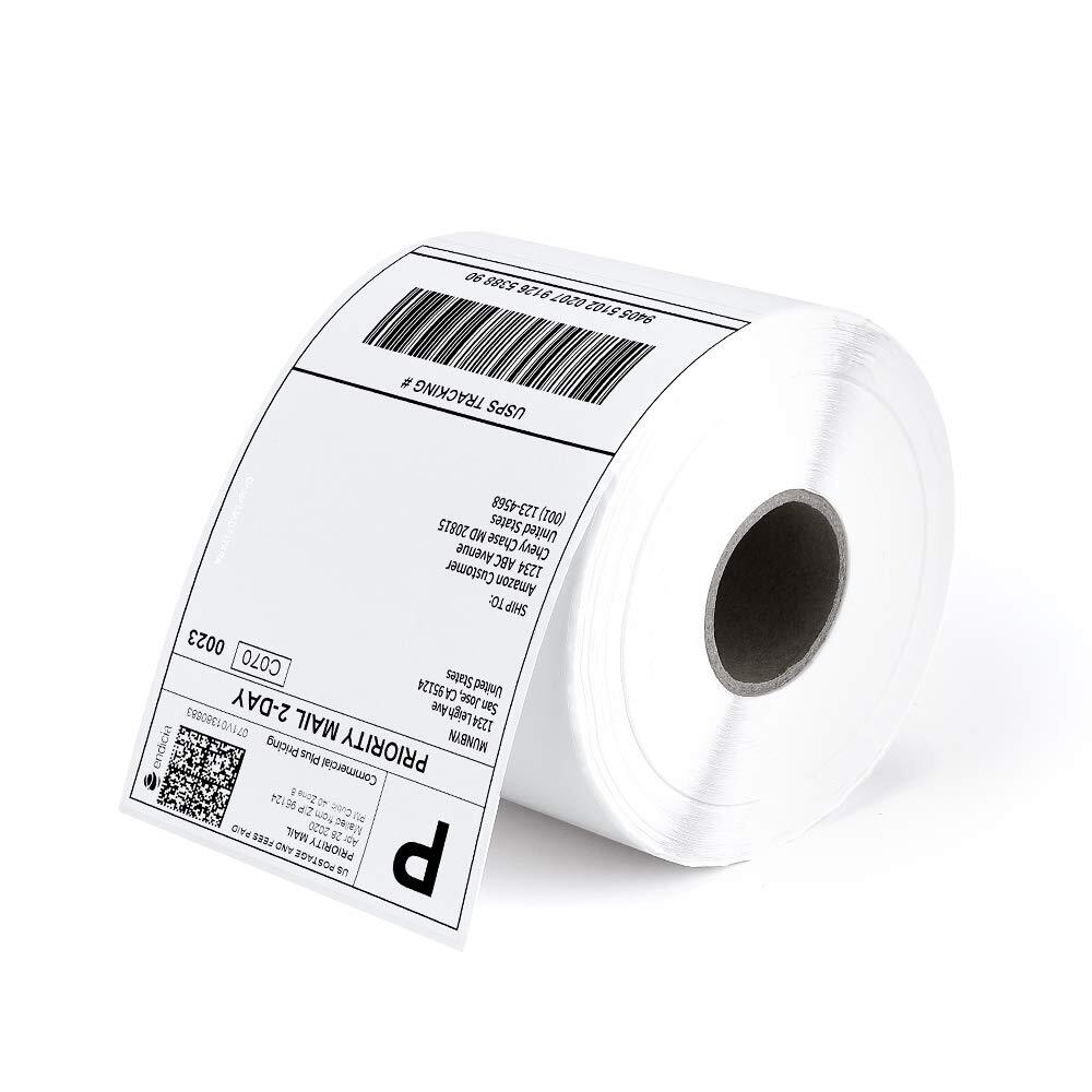 4x6 2x2 3x3 Direct Thermal Shipping Label Self-Adhesive Paper for Zebra/Munbyn