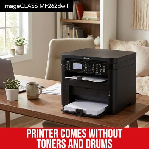 CANON IMAGECLASS MF262DW II WIRELESS MONOCHROME LASER PRINTER WITH -  BLACK