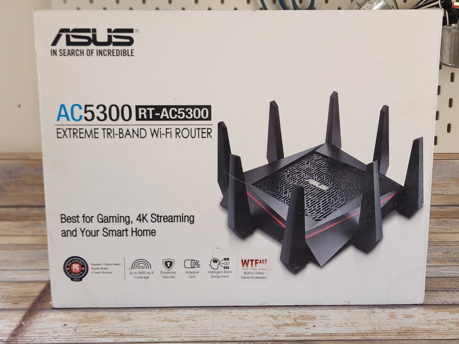 ASUS - RT-AC5300 - Wireless Tri-Band Gigabit Router 