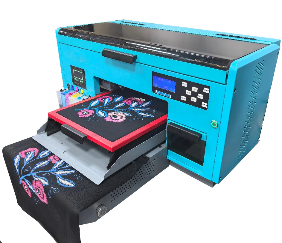 A3 DTG Inkjet Printer with For Epson 4720 Printhead Direct To Garment Printing