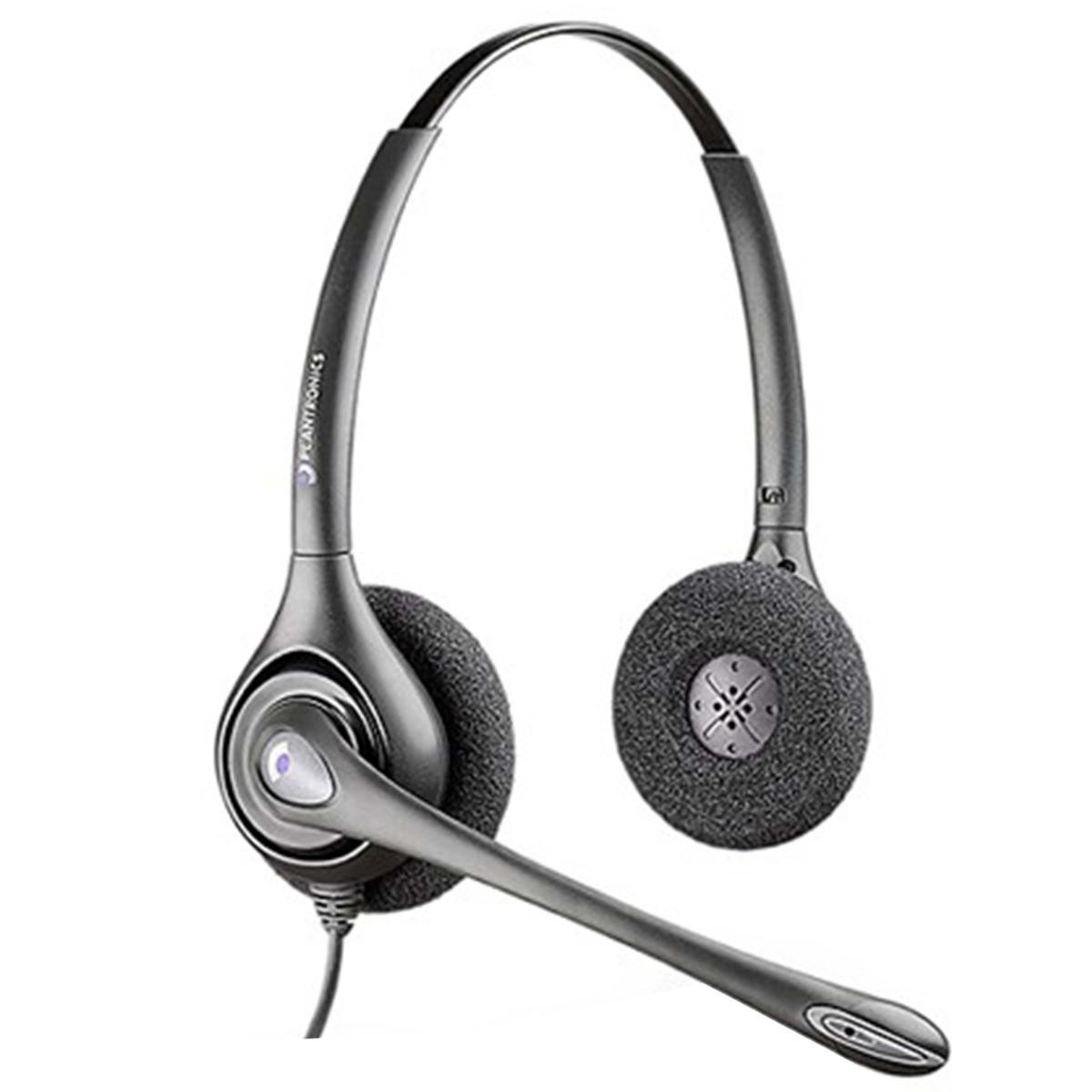 PLANTRONICS SUPRAPLUS HW261N WIRED QD HEADPHONES POE IP PHONE PHONE VOIP PC