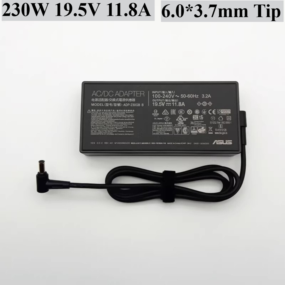 Genuine 19.5V 11.8A 230W Charger for ASUS ROG GR8 II ROG G531GU 6.0*3.7mmAdapter