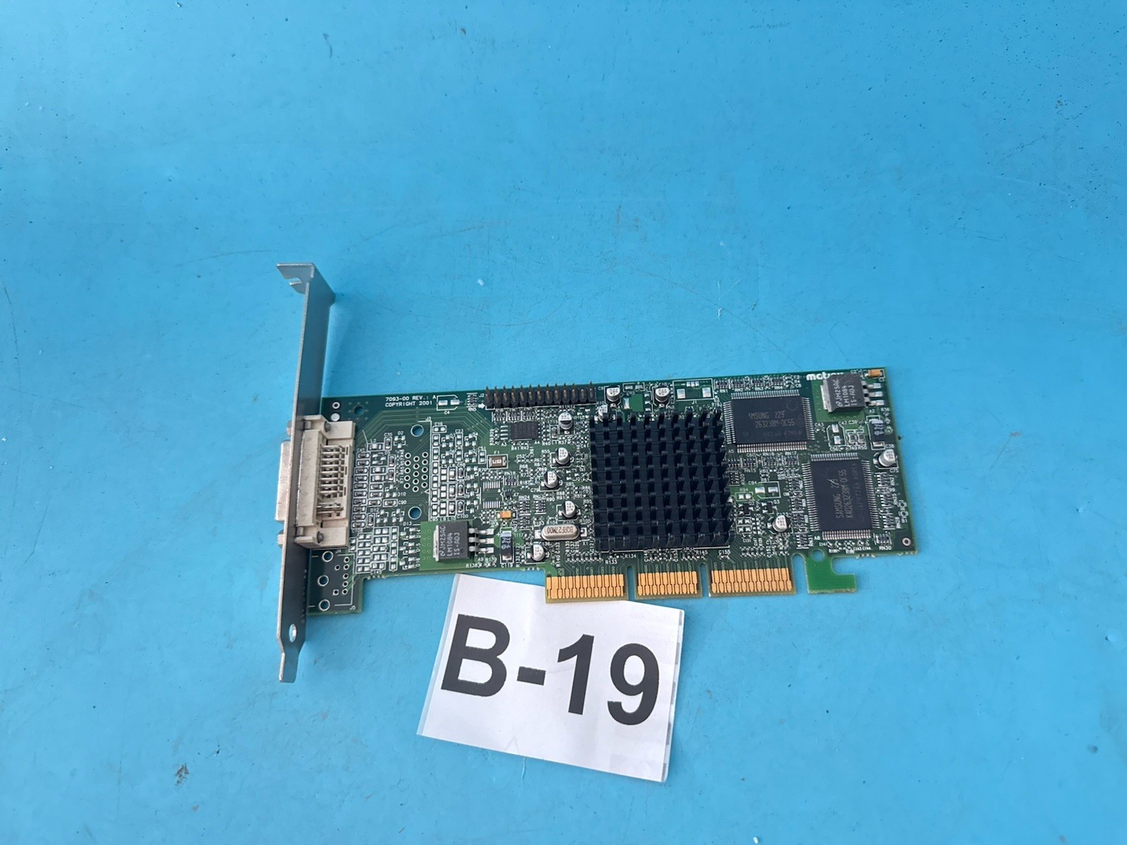 Matrox Millennium G550 AGP 64MB Graphics Card (7093-00 REV:A)