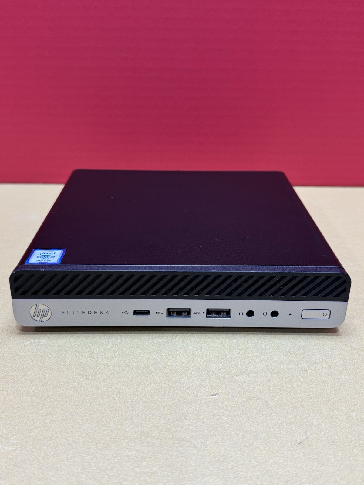 HP EliteDesk 800 G5 Desktop Mini Core i7-9700T 2.00GHz 16GB 256GB SSD W/AC