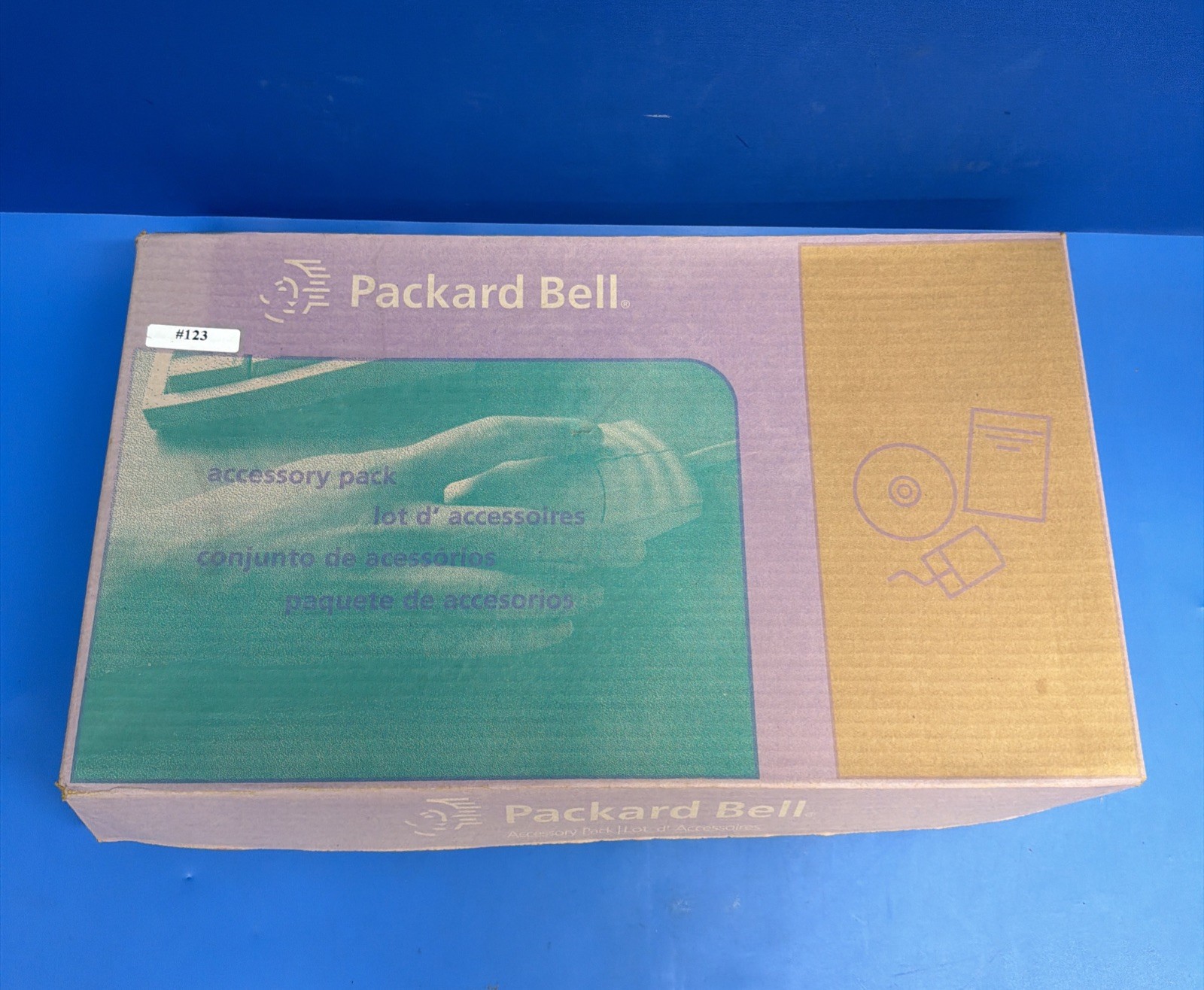 Vintage Packard Bell Accessory Pack Windows 95 Software CDs Manuals OEM Box