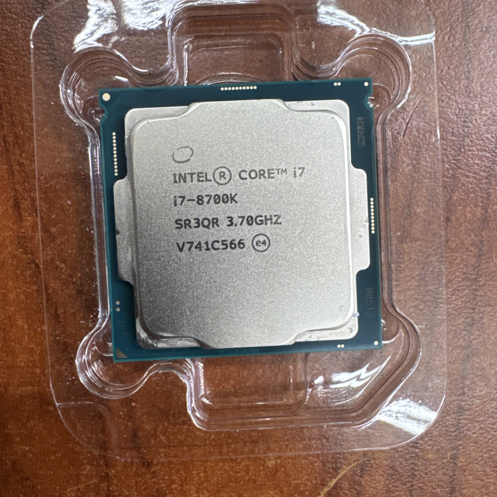 Intel Core i7-8700K CPU Processor 3.7GHz SR3QR - 