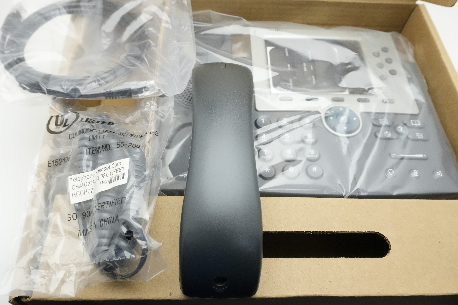 Cisco CP-7965G-S2 IP PoE Color Screen Office Phone 4000658-0S*