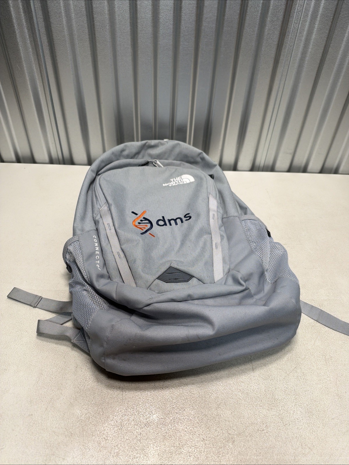 The North Face Connector Backpack Adult One Size Gray - DMS Logo