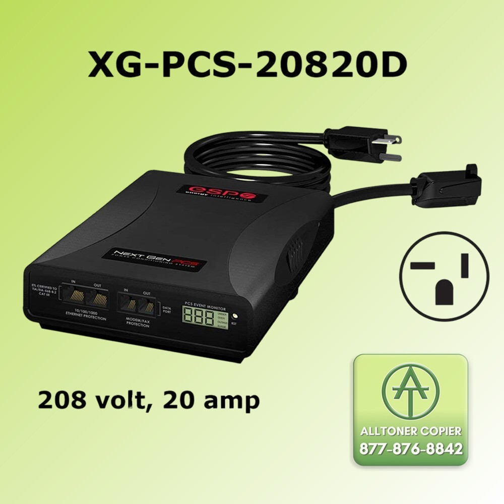 ESP Ametek XG-PCS-20820D Power Line Filter 208V 20A Surge Protector Noise Filter