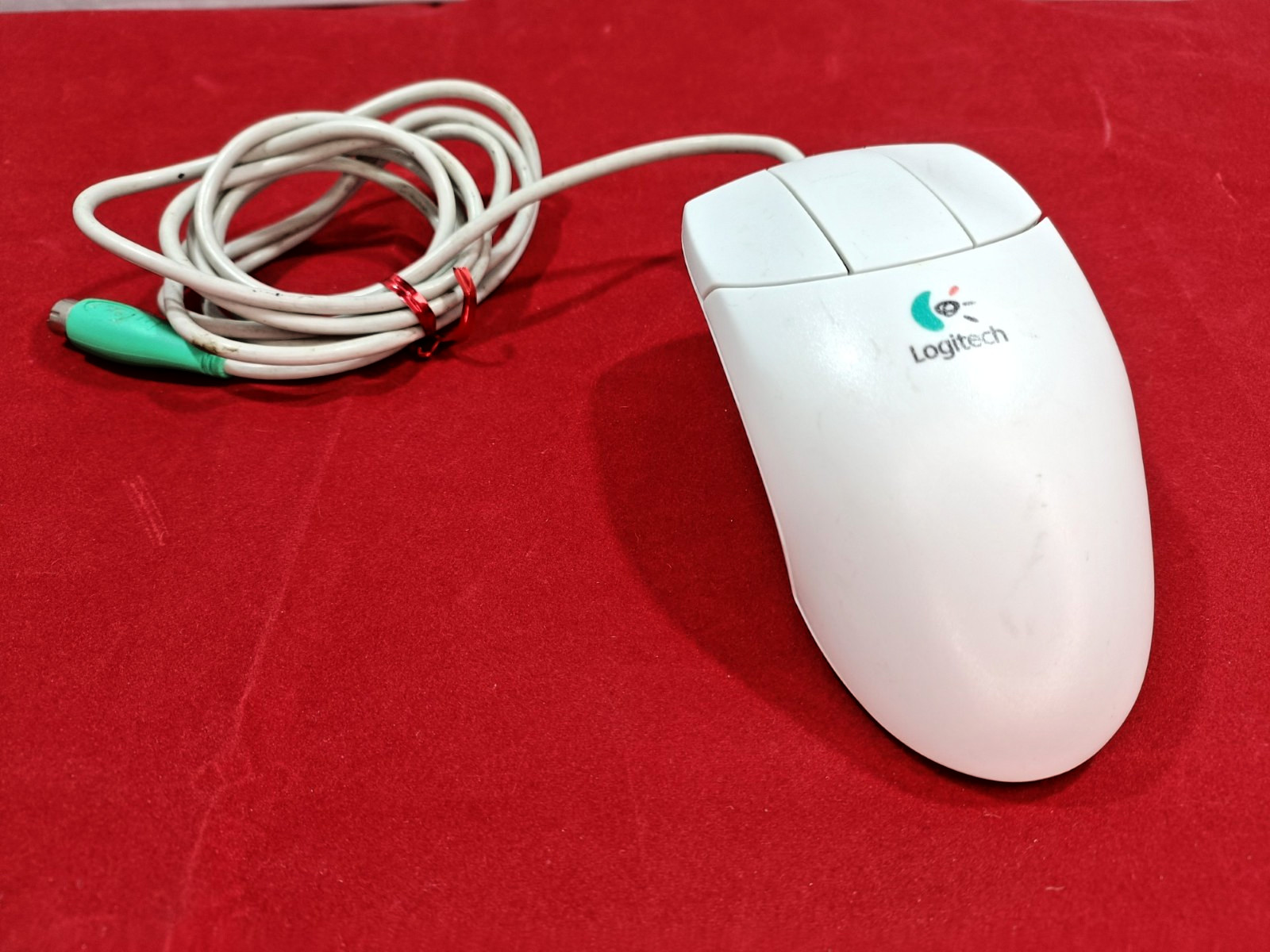 Logitech 3 Button Mouse Tested Working PS/2 for A7000 M-CAA43
