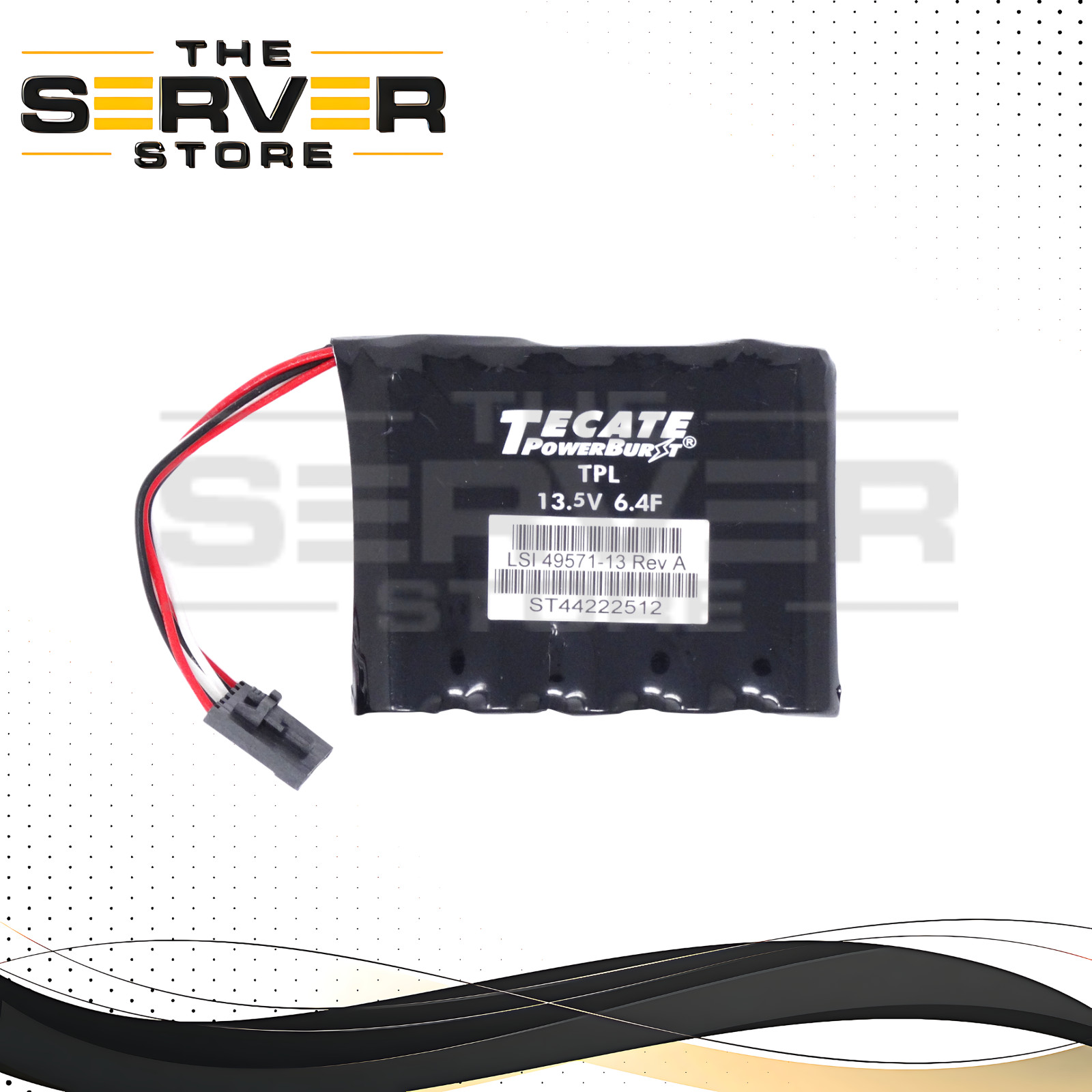LSI Tecate PowerBurst TPL 13.5 V 6.4F Cache Battery BBU09 CVM02 49571-13