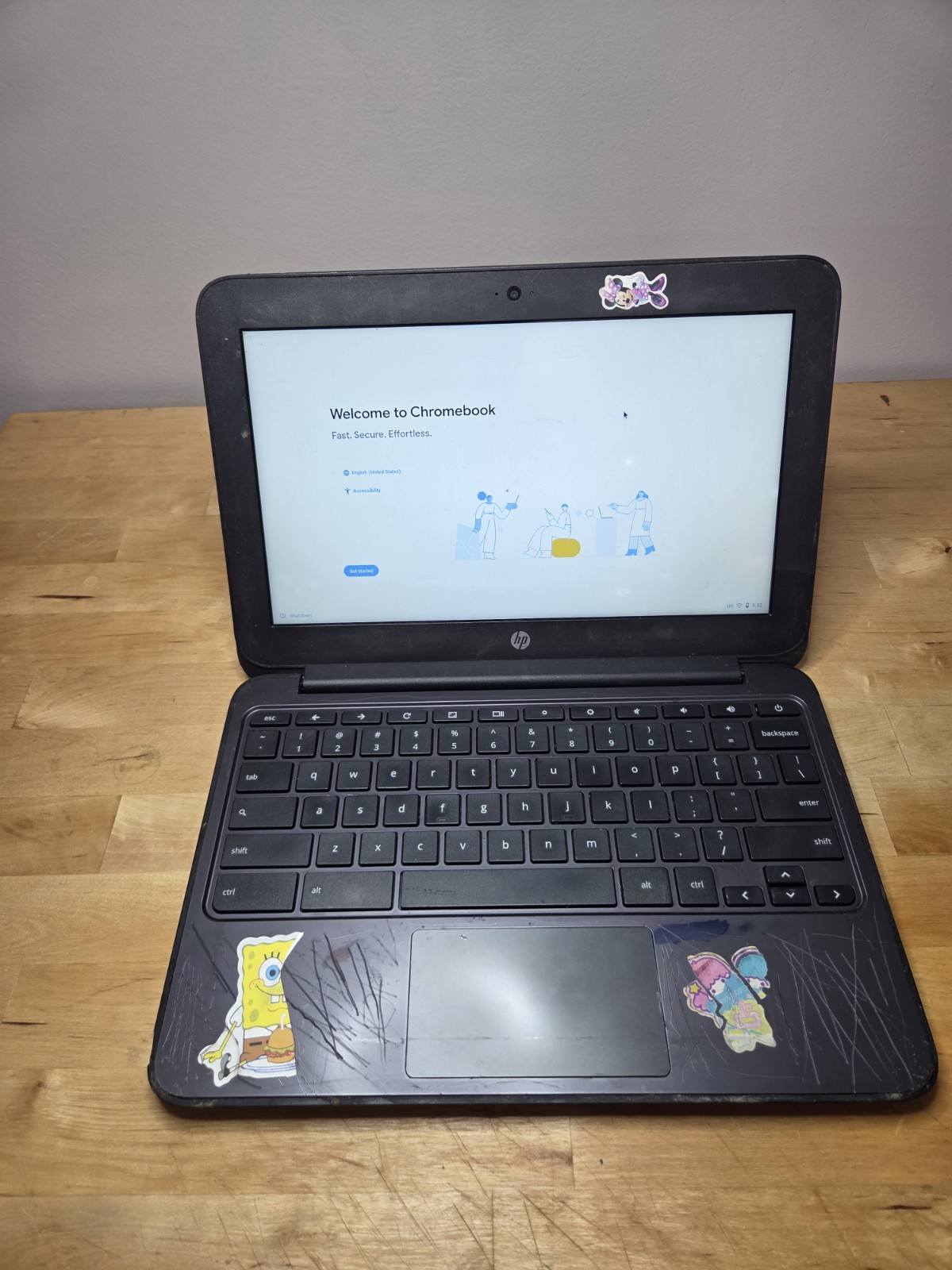 HP Chromebook Laptop – Works Good – Ready to Use